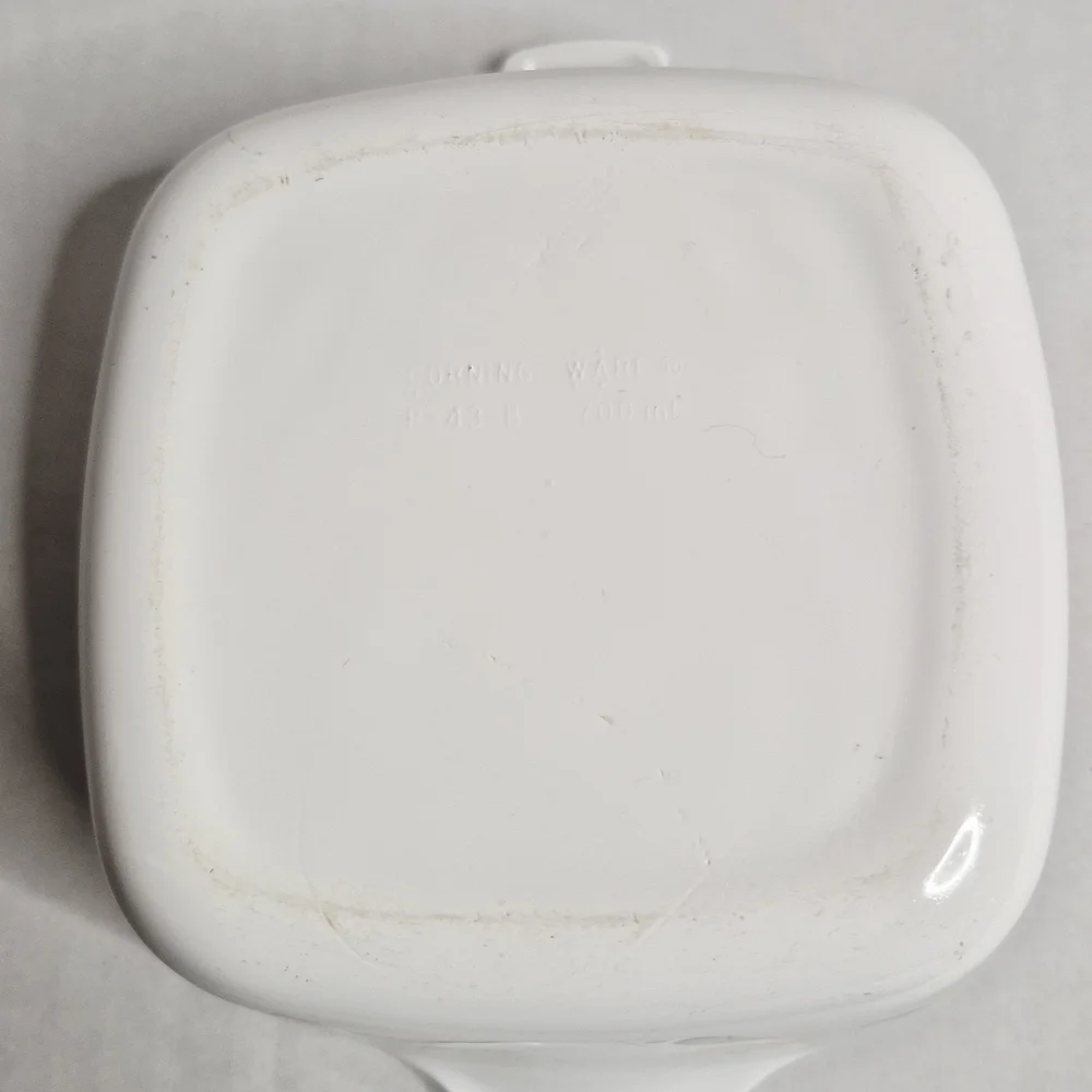 Vintage Corning Ware Pastel Bouquet Casserole Dish P-43-B Pyroceram‎ Floral